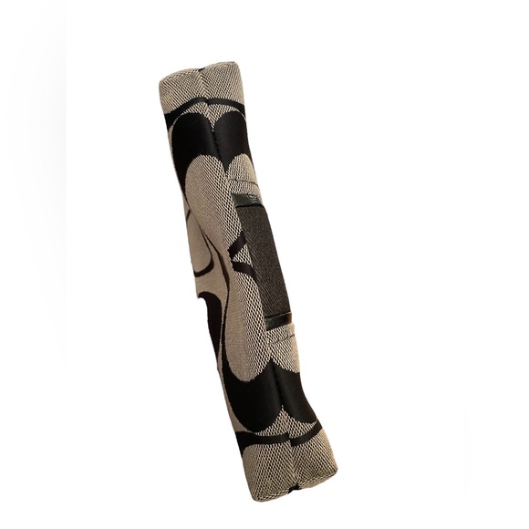 NWOT Coach black and beige signature crossbody - Picture 6 of 9